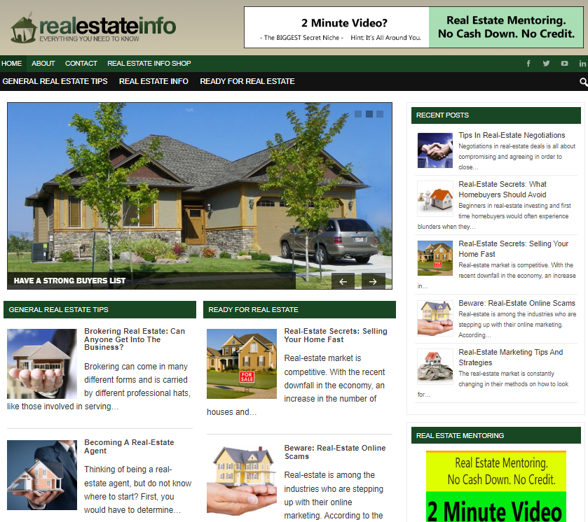 Real Estate Blog